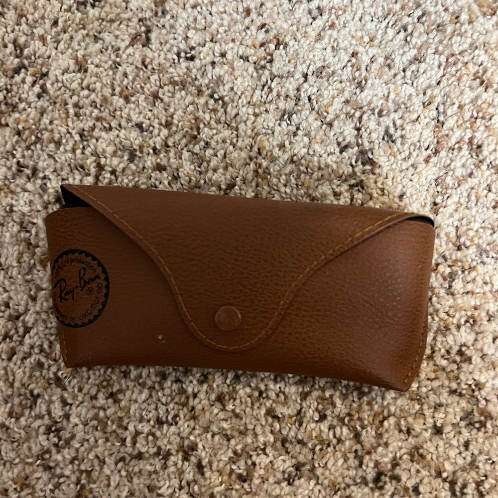 Ray-Ban Tan Sunglasses Case
